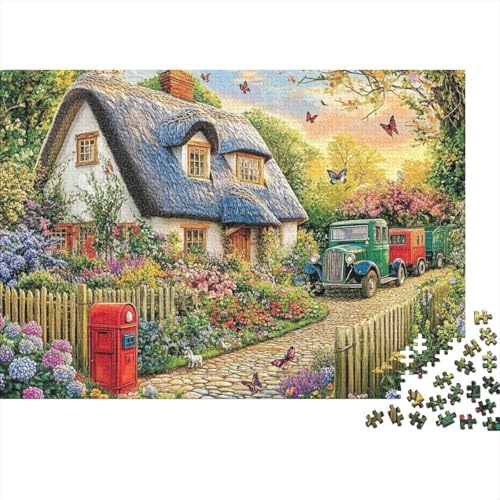 Schöne Häuser, sehr lustiges und anspruchsvolles Puzzlespiel, Heimdekoration, Puzzle, 1000 Teile (75 x 50 cm) von CKMSMCS