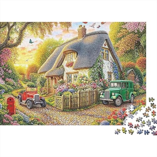Schöne Häuser Haus EIN hochkreatives Spiel mit hohem Schwierigkeitsgrad Geeignet für Jugendliche und Erwachsene 300 Teile (40x28cm) von CKMSMCS