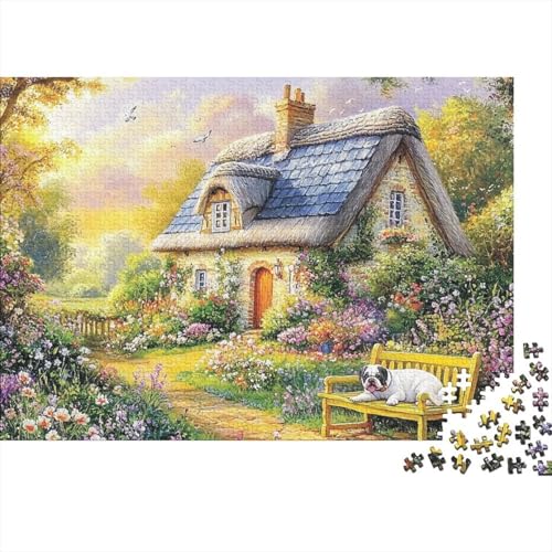 Schöne Häuser Haus EIN hochkreatives Spiel mit hohem Schwierigkeitsgrad Geeignet für Jugendliche und Erwachsene 500 Teile (52x38cm) von CKMSMCS