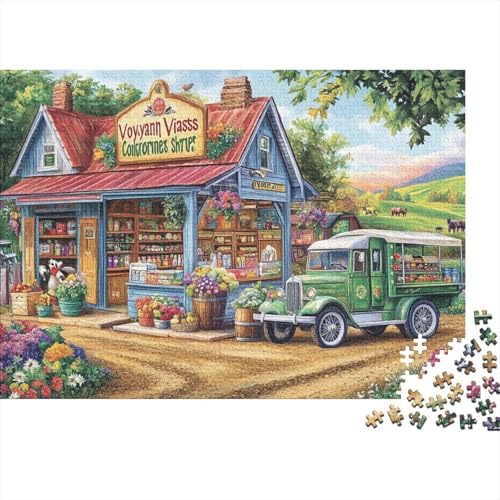 Schöne Häuser Haus EIN hochkreatives Spiel mit hohem Schwierigkeitsgrad Geeignet für Jugendliche und Erwachsene 500 Teile (52x38cm) von CKMSMCS