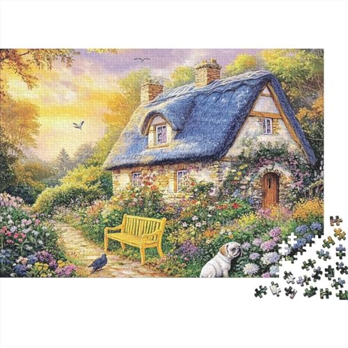 Schöne Häuser. EIN einzigartiges und kreatives Spiel, das herausfordernd und unterhaltsam ist. 1000 Teile (75 x 50 cm). von CKMSMCS