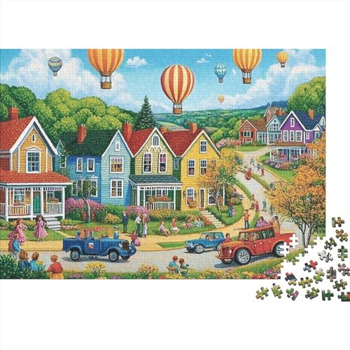 Schöne Häuser. EIN einzigartiges und kreatives Spiel, das herausfordernd und unterhaltsam ist. 300 Teile (40 x 28 cm). von CKMSMCS