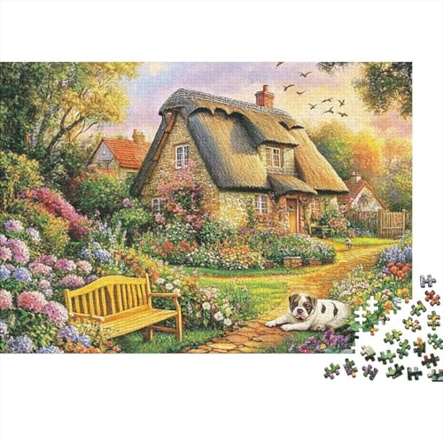 Schöne Häuser. EIN einzigartiges und kreatives Spiel, das herausfordernd und unterhaltsam ist. 500 Teile (52 x 38 cm). von CKMSMCS