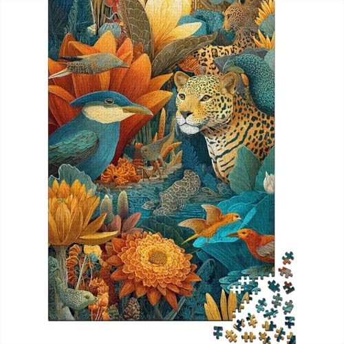 Tiere, Tierwelt, Familienspaß, Lernspiele, geeignet für Kinder und Erwachsene, hoher Schwierigkeitsgrad, 1000 Teile (75 x 50 cm) von CKMSMCS