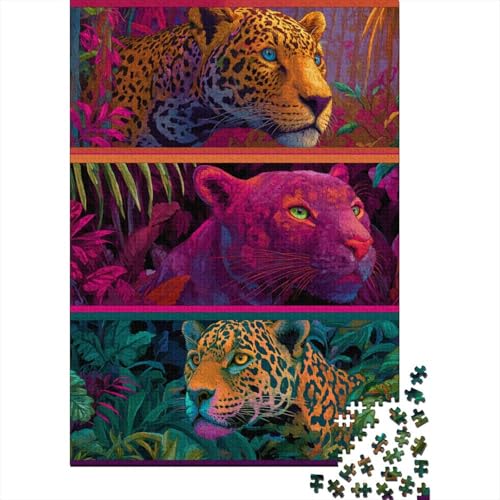 Tiere, Tierwelt, Familienspaß, Lernspiele, geeignet für Kinder und Erwachsene, hoher Schwierigkeitsgrad, 300 Teile (40 x 28 cm) von CKMSMCS
