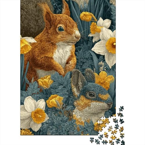 Tiere, Tierwelt, Familienspaß, Lernspiele, geeignet für Kinder und Erwachsene, hoher Schwierigkeitsgrad, 300 Teile (40 x 28 cm) von CKMSMCS
