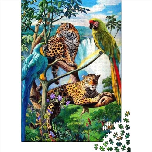 Tiere, Tierwelt, Lernspiel, Herausforderung, Spielzeug, Geschenke, Puzzles für Erwachsene und Kinder ab 14 Jahren, 1000 Teile (75 x 50 cm) von CKMSMCS