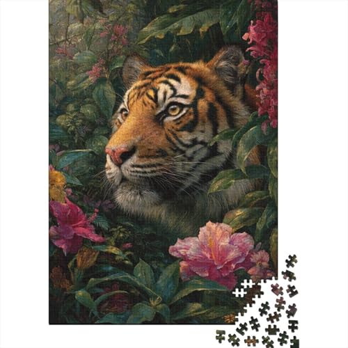 Tiere, Tierwelt, Lernspiel, Herausforderung, Spielzeug, Geschenke, Puzzles für Erwachsene und Kinder ab 14 Jahren, 500 Teile (52 x 38 cm) von CKMSMCS
