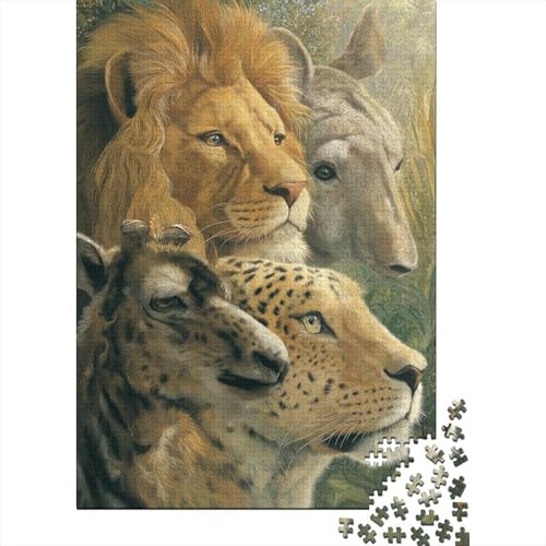 Tiere, Tierwelt, Lernspiele, anspruchsvolle Puzzlespiele, Geschenkideen für Frauen und Männer, 300 Teile (40 x 28 cm) von CKMSMCS