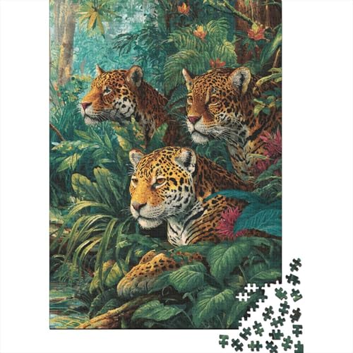 Tiere, Tierwelt, Lernspiele, anspruchsvolle Puzzlespiele, Geschenkideen für Frauen und Männer, 500 Teile (52 x 38 cm) von CKMSMCS