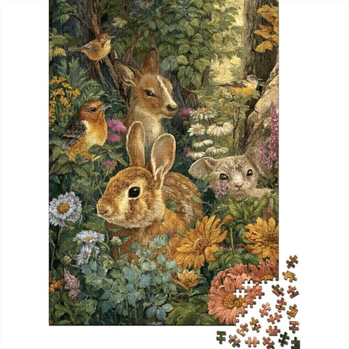 Tiere, Tierwelt, Lernspiele, geeignet für Kinder ab 14 Jahren, Familienunterhaltung, Herausforderungen mit hohem Schwierigkeitsgrad, 1000 Teile (75 x 50 cm) von CKMSMCS