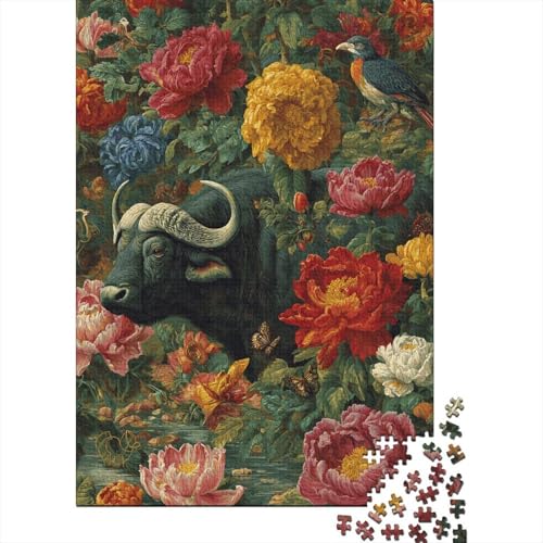 Tiere, Tierwelt, Lernspiele, geeignet für Kinder ab 14 Jahren, Familienunterhaltung, Herausforderungen mit hohem Schwierigkeitsgrad, 300 Teile (40 x 28 cm) von CKMSMCS