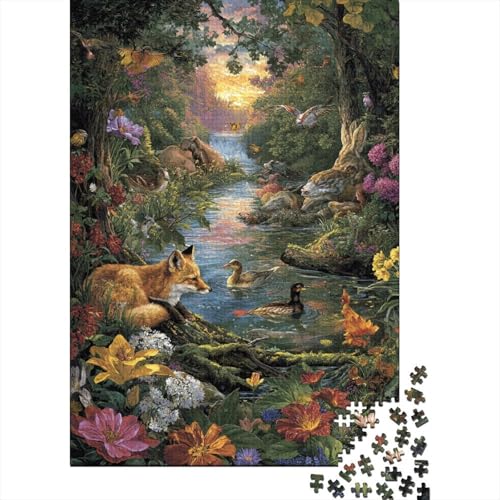 Tiere, Tierwelt, anspruchsvolles Lernspiel, geeignet für Kinder und Erwachsene, EIN tolles Geschenk, 1000 Teile (75 x 50 cm) von CKMSMCS