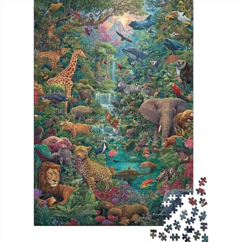 Tiere, Tierwelt, anspruchsvolles Lernspiel, geeignet für Kinder und Erwachsene, EIN tolles Geschenk, 1000 Teile (75 x 50 cm) von CKMSMCS