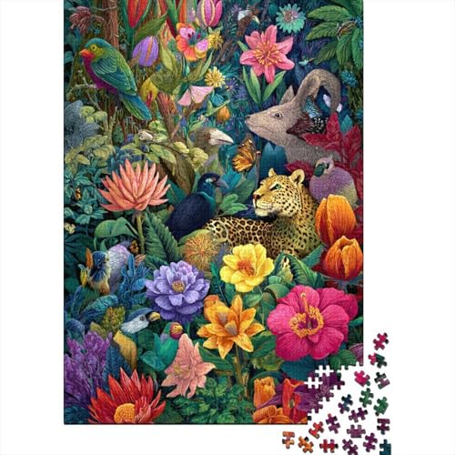 Tiere, Tierwelt, anspruchsvolles Lernspiel, geeignet für Kinder und Erwachsene, EIN tolles Geschenk, 1000 Teile (75 x 50 cm) von CKMSMCS
