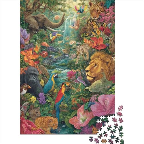 Tiere, Tierwelt, anspruchsvolles Lernspiel, geeignet für Kinder und Erwachsene, EIN tolles Geschenk, 1000 Teile (75 x 50 cm) von CKMSMCS