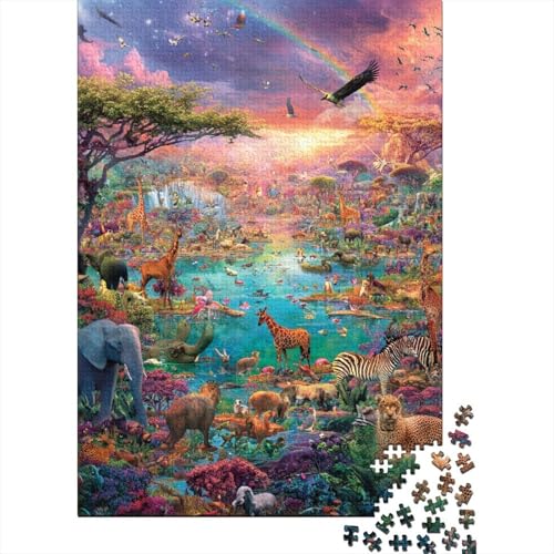 Tiere, Tierwelt, anspruchsvolles Lernspiel, geeignet für Kinder und Erwachsene, EIN tolles Geschenk, 300 Teile (40 x 28 cm) von CKMSMCS