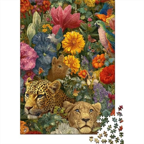 Tiere, Tierwelt, anspruchsvolles Lernspiel, geeignet für Kinder und Erwachsene, EIN tolles Geschenk, 500 Teile (52 x 38 cm) von CKMSMCS