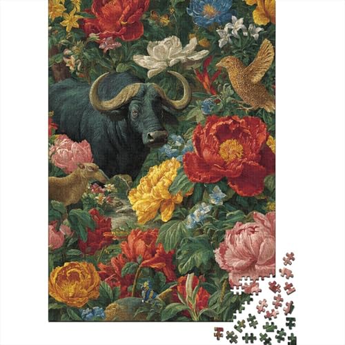 Tiere, Tierwelt, cool und perfekt für die Heimdekoration, anspruchsvolles Puzzle, geeignet als Geschenk, 1000 Teile (75 x 50 cm) von CKMSMCS