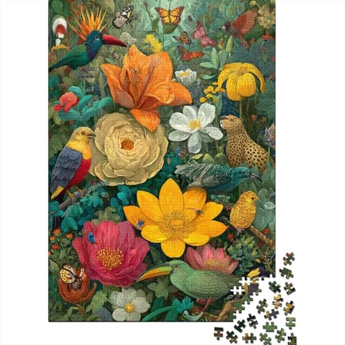 Tiere, Tierwelt, cool und perfekt für die Heimdekoration, anspruchsvolles Puzzle, geeignet als Geschenk, 300 Teile (40 x 28 cm) von CKMSMCS