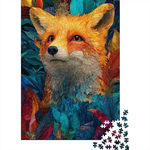 Tiere, Tierwelt, einzigartiges und luxuriöses Design, geeignet als Geschenk, Familienspiel und Heimdekoration, 300 Stück (40 x 28 cm) von CKMSMCS