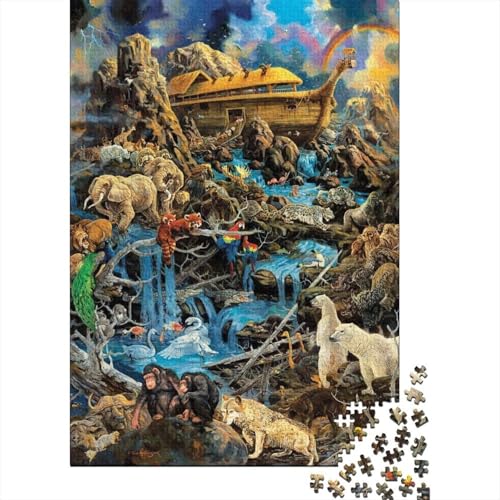 Tiere, Tierwelt, extrem schwieriges, sehr schwer zu vervollständigendes Puzzle, geeignet für Erwachsene, 300 Teile (40 x 28 cm) von CKMSMCS
