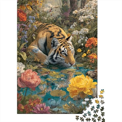 Tiere, Tierwelt, geeignet für Erwachsene und Kinder, kreatives Spiel, extrem schwierig, herausfordernd zu vervollständigen, 300 Teile (40 x 28 cm) von CKMSMCS