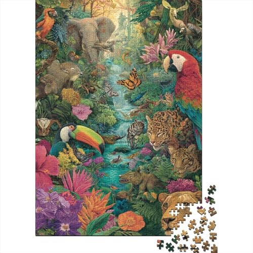 Tiere, Tierwelt, geeignet für Familienunterhaltung, süß und lustig, hoher Schwierigkeitsgrad, 300 Stück (40 x 28 cm) von CKMSMCS