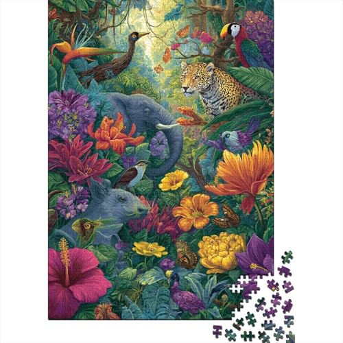 Tiere, Tierwelt, lustige Geschenke und Aktivitäten für Erwachsene, toll für Familienspaß, extrem schwierig, 300 Stück (40 x 28 cm) von CKMSMCS