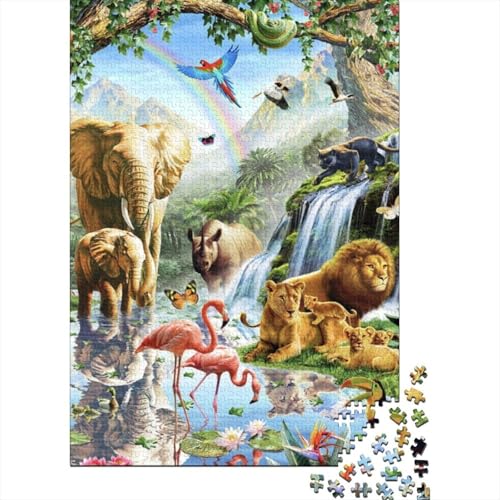 Tiere, Tierwelt, lustiges Lernspiel, Herausforderungsspielzeug für Männer und Frauen, 1000 Stück (75 x 50 cm) von CKMSMCS