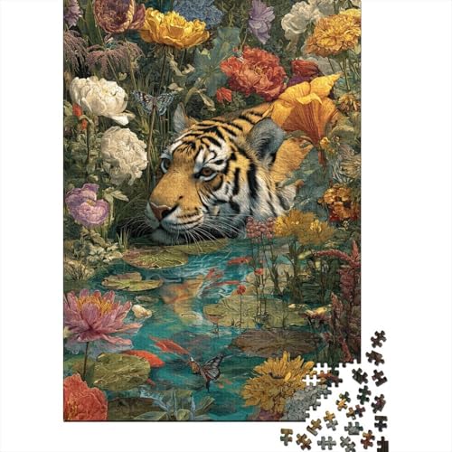 Tiere, Tierwelt, pädagogisches Puzzlespiel, geeignet für Teenager, geeignet für Familienunterhaltung, hoher Schwierigkeitsgrad, 1000 Teile (75 x 50 cm) von CKMSMCS
