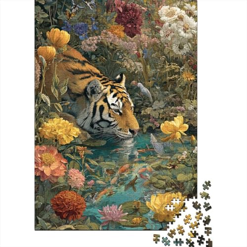 Tiere, Tierwelt, pädagogisches Puzzlespiel, geeignet für die Heimdekoration, relativ schwierig, 500 Teile (52 x 38 cm) von CKMSMCS