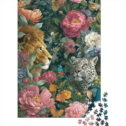 Tiere, Tierwelt, pädagogisches Puzzlespiel für Erwachsene ab 12 Jahren, geeignet für Familienunterhaltung, 1000 Teile (75 x 50 cm) von CKMSMCS