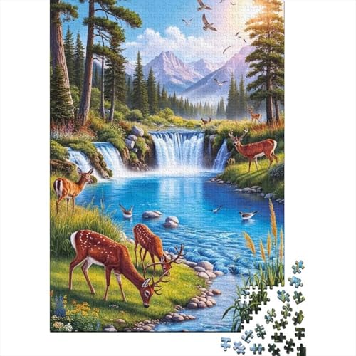 Tiere, Tierwelt, pädagogisches Puzzlespiel für Erwachsene ab 12 Jahren, geeignet für Familienunterhaltung, 300 Teile (40 x 28 cm) von CKMSMCS