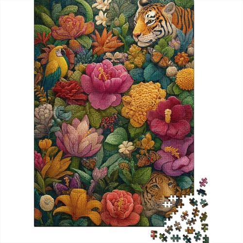 Tiere, Tierwelt, sehr lustiges und herausforderndes Puzzlespiel, Heimdekoration, Puzzle, 300 Teile (40 x 28 cm) von CKMSMCS