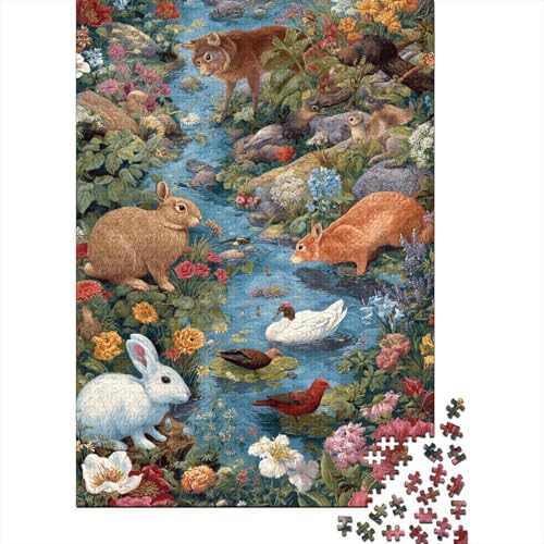 Tiere, Tierwelt-Lernspiel, geeignet für Kinder ab 10 Jahren und Erwachsene, interessant und herausfordernd, 300 Teile (40 x 28 cm) von CKMSMCS