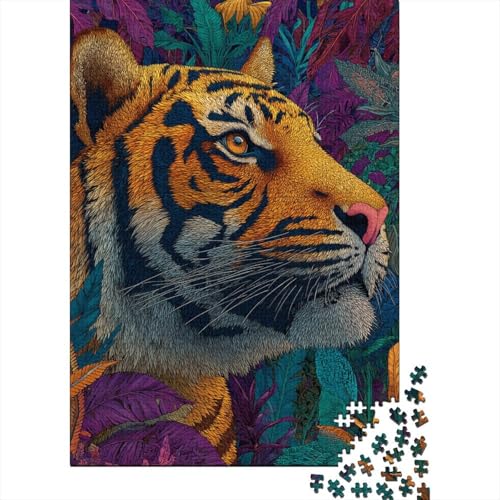 Tiere, Tierwelt-Lernspiel, geeignet für Kinder ab 10 Jahren und Erwachsene, interessant und herausfordernd, 500 Teile (52 x 38 cm) von CKMSMCS