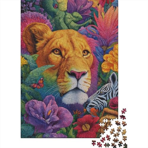 Tiere, Tierwelt-Puzzle, anspruchsvolles Spiel für die ganze Familie, für Frauen, Geschenke für Männer, 300 Teile (40 x 28 cm) von CKMSMCS