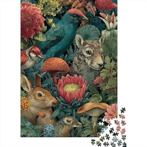 Tiere, Tierwelt-Puzzlespiele, anspruchsvolle Puzzles, Geschenkideen für Männer und Frauen, Familienspaß, 300 Teile (40 x 28 cm) von CKMSMCS