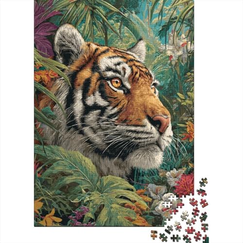 Tiere, Tierwelt-Puzzlespiele für Jugendliche und Erwachsene, cool, lustig und farbenfroh, 300 Teile (40 x 28 cm) von CKMSMCS