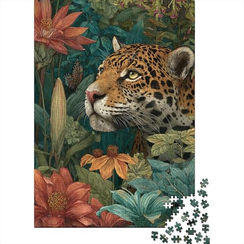 Tiere, Tierwelt. Extrem schwieriges und unterhaltsames Puzzlespiel für Erwachsene. Geeignet als Geschenk. Geeignet zur Dekoration. 1000 Teile (75 x 50 cm) von CKMSMCS