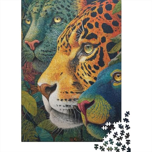 Tiere – Lernspiele zur Tierwelt für Erwachsene und Kinder Freunde und Familie. 1000 Teile (75 x 50 cm) von CKMSMCS