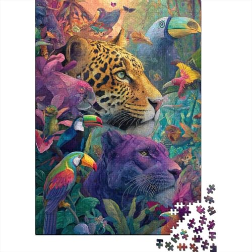 Tiere – Lernspiele zur Tierwelt für Erwachsene und Kinder Freunde und Familie. 1000 Teile (75 x 50 cm) von CKMSMCS