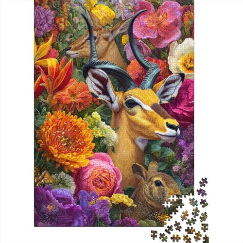 Tiere – Lernspiele zur Tierwelt für Erwachsene und Kinder Freunde und Familie. 1000 Teile (75 x 50 cm) von CKMSMCS