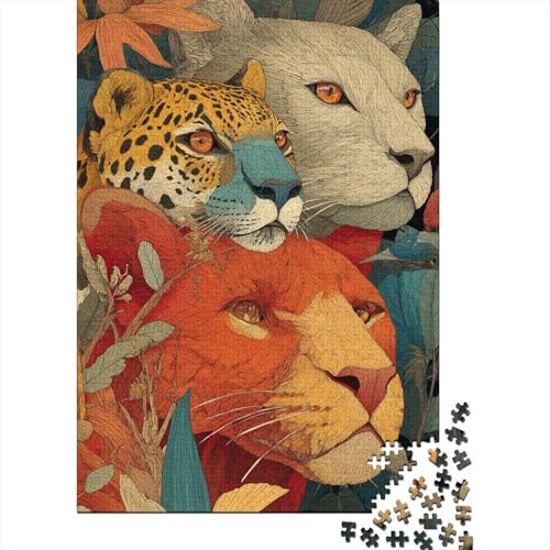 Tiere – Lernspiele zur Tierwelt für Erwachsene und Kinder Freunde und Familie. 300 Teile (40 x 28 cm) von CKMSMCS