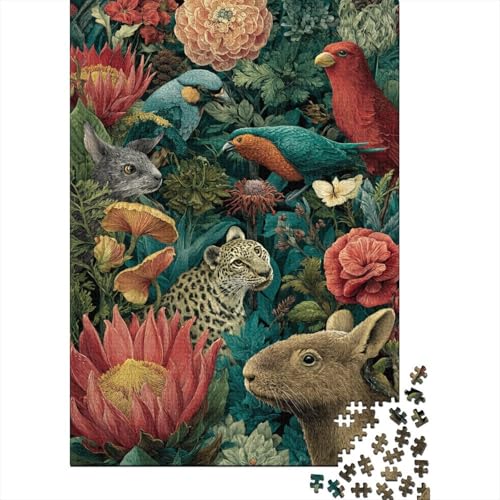 Tiere – Lernspiele zur Tierwelt für Erwachsene und Kinder Freunde und Familie. 300 Teile (40 x 28 cm) von CKMSMCS