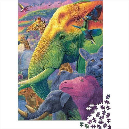 Tiere Tierwelt EIN einzigartiges und kreatives Spiel, das herausfordernd und unterhaltsam ist. 300 Teile (40 x 28 cm) von CKMSMCS