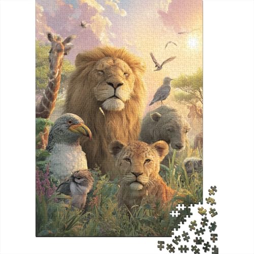 Tiere Tierwelt EIN einzigartiges und kreatives Spiel, das herausfordernd und unterhaltsam ist. 300 Teile (40 x 28 cm) von CKMSMCS