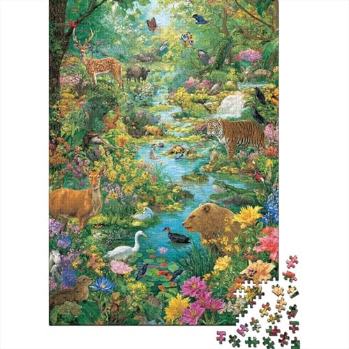Tiere Tierwelt Spiele für die ganze Familie Geschenkideen für Männer und Frauen Einzigartig 1000 Stück (75x50cm) von CKMSMCS