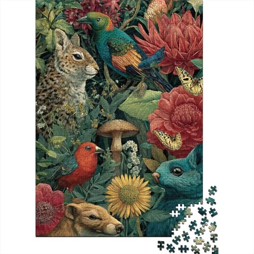 Tiere Tierwelt Spiele für die ganze Familie Geschenkideen für Männer und Frauen Einzigartig 1000 Stück (75x50cm) von CKMSMCS